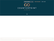 Tablet Screenshot of counterpointireland.com